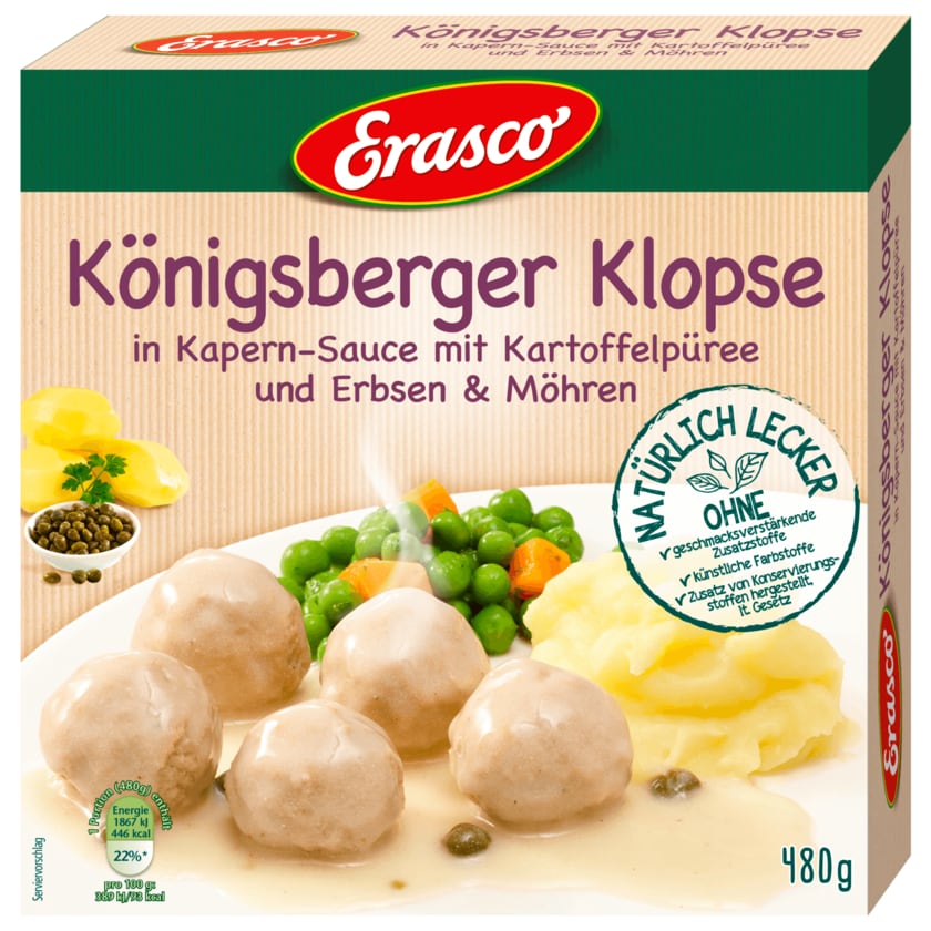 Erasco Königsberger Klopse 480g